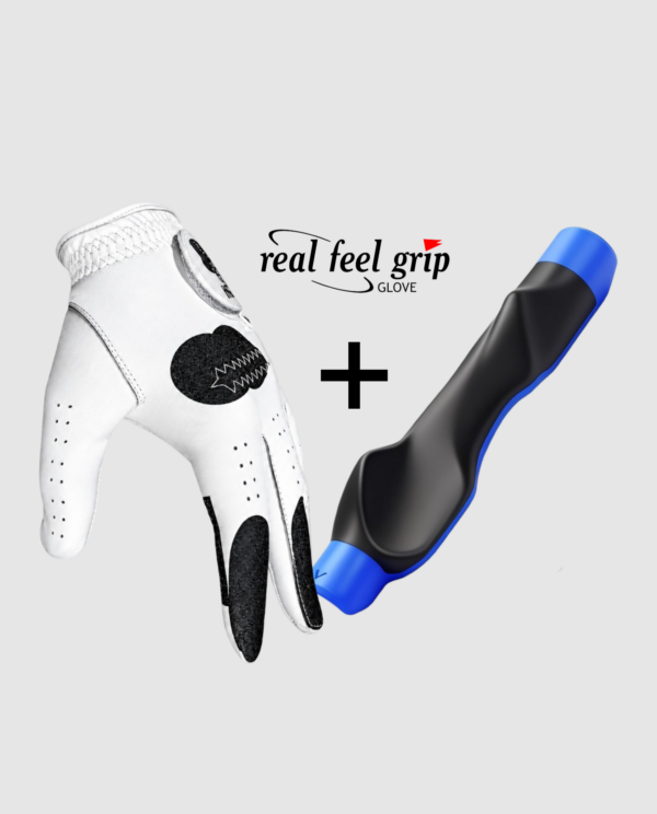 Training Golf Glove + Grip trainer